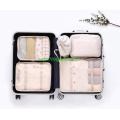 Packing Cube- Durable 6 Piece Compression Travel Luggage Organizer-Clothes Storage Bag-Travel Pouch Laundry Bag